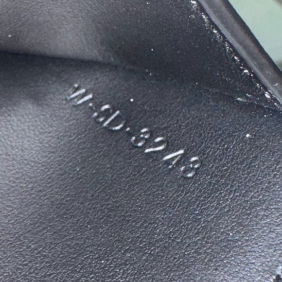 Celine Black Leather Wallet with gold clasp - Picture 13 of 13